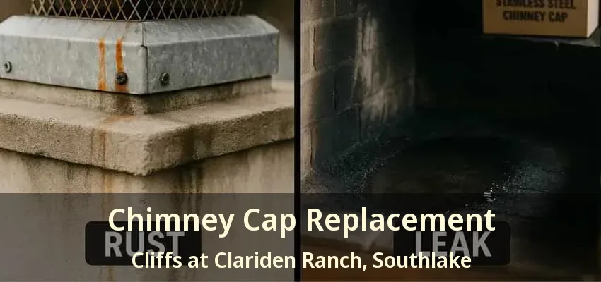 Chimney Cap Replacement Cliffs at Clariden Ranch, Southlake - TX