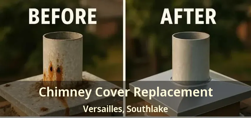 Chimney Cover Replacement Versailles, Southlake - TX