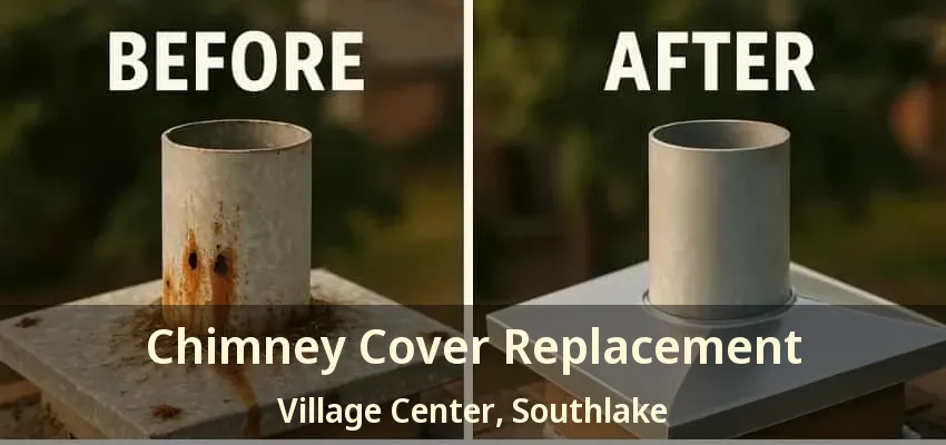 Chimney Cover Replacement Village Center, Southlake - TX