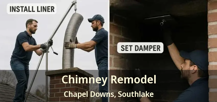 Chimney Remodel Chapel Downs, Southlake - TX