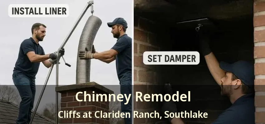 Chimney Remodel Cliffs at Clariden Ranch, Southlake - TX