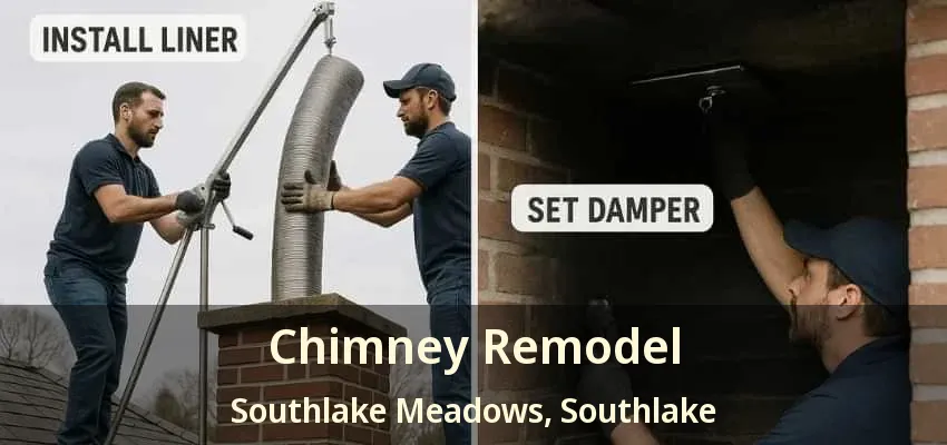 Chimney Remodel Southlake Meadows, Southlake - TX