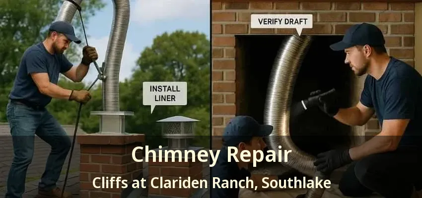 Chimney Repair Cliffs at Clariden Ranch, Southlake - TX