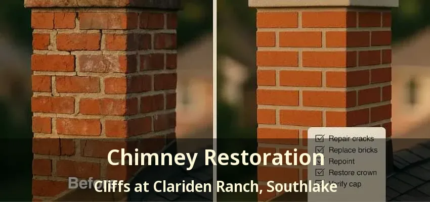Chimney Restoration Cliffs at Clariden Ranch, Southlake - TX