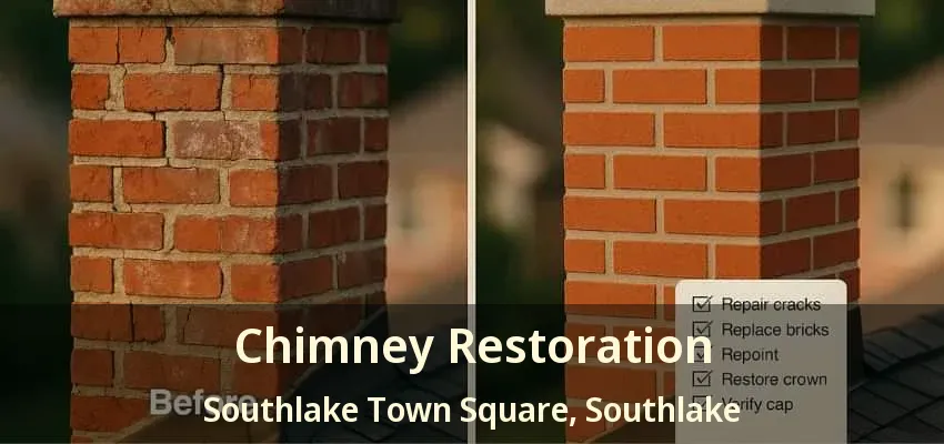 Chimney Restoration Southlake Town Square, Southlake - TX