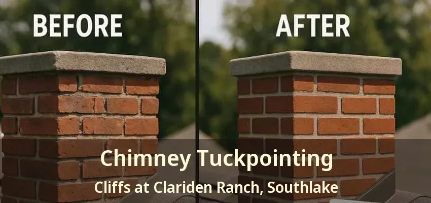 Chimney Tuckpointing Cliffs at Clariden Ranch, Southlake - TX