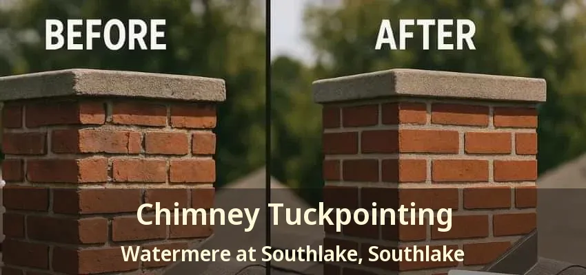 Chimney Tuckpointing Watermere at Southlake, Southlake - TX