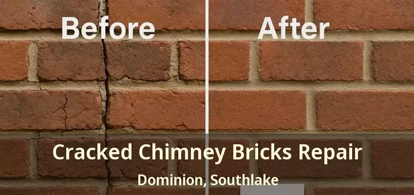 Cracked Chimney Bricks Repair Dominion, Southlake - TX