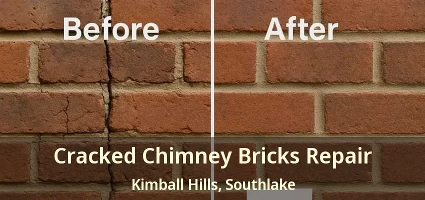 Cracked Chimney Bricks Repair Kimball Hills, Southlake - TX
