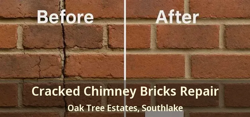 Cracked Chimney Bricks Repair Oak Tree Estates, Southlake - TX