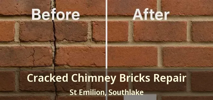 Cracked Chimney Bricks Repair St Emilion, Southlake - TX