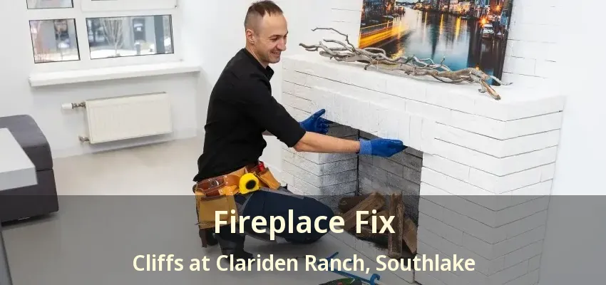 Fireplace Fix Cliffs at Clariden Ranch, Southlake - TX