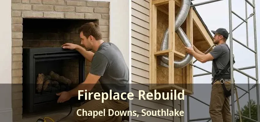Fireplace Rebuild Chapel Downs, Southlake - TX