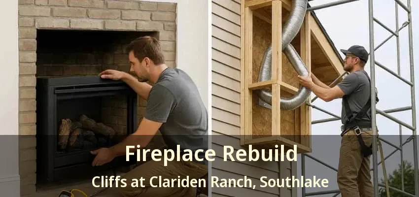 Fireplace Rebuild Cliffs at Clariden Ranch, Southlake - TX