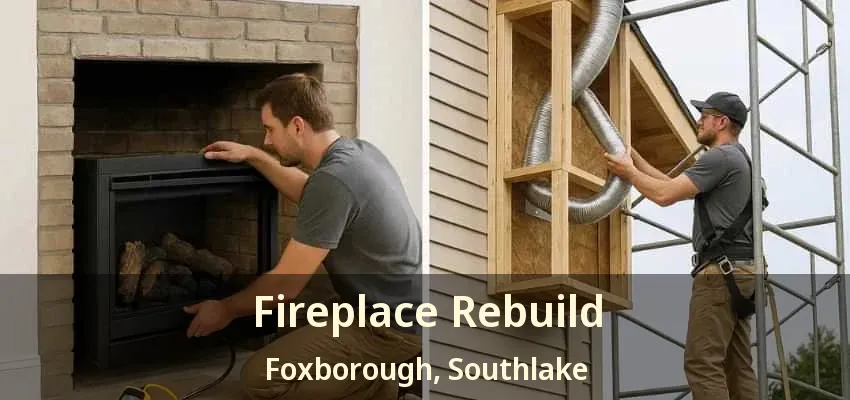 Fireplace Rebuild Foxborough, Southlake - TX
