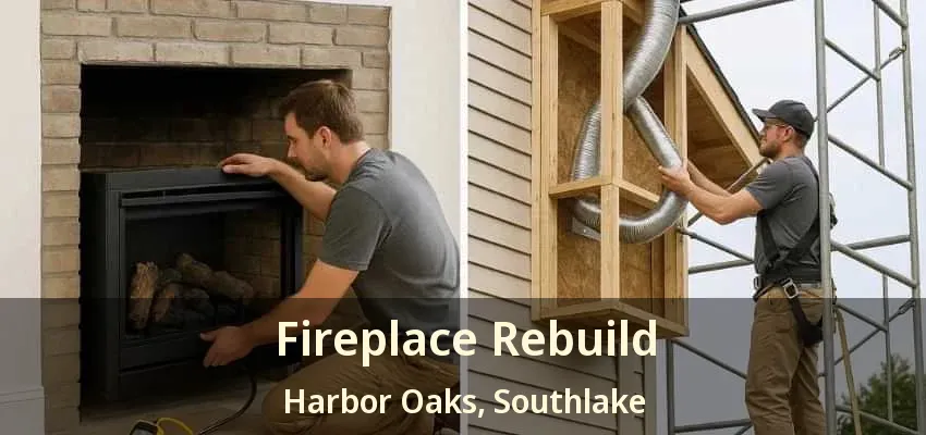 Fireplace Rebuild Harbor Oaks, Southlake - TX
