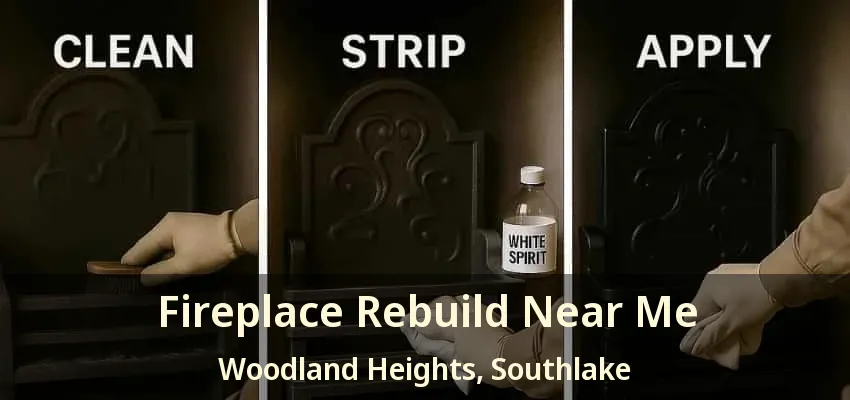 Fireplace Rebuild Near Me Woodland Heights, Southlake - TX
