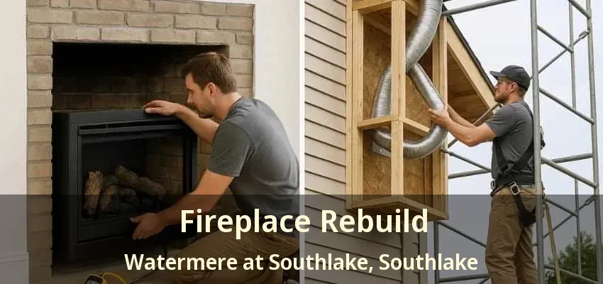 Fireplace Rebuild Watermere at Southlake, Southlake - TX