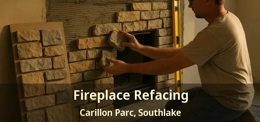 Fireplace Refacing Carillon Parc, Southlake - TX