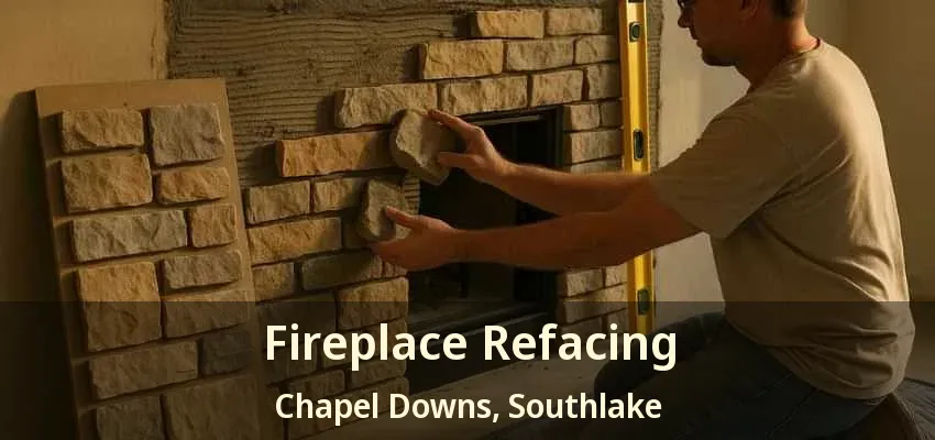 Fireplace Refacing Chapel Downs, Southlake - TX