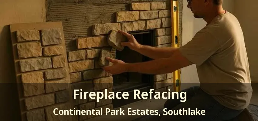 Fireplace Refacing Continental Park Estates, Southlake - TX