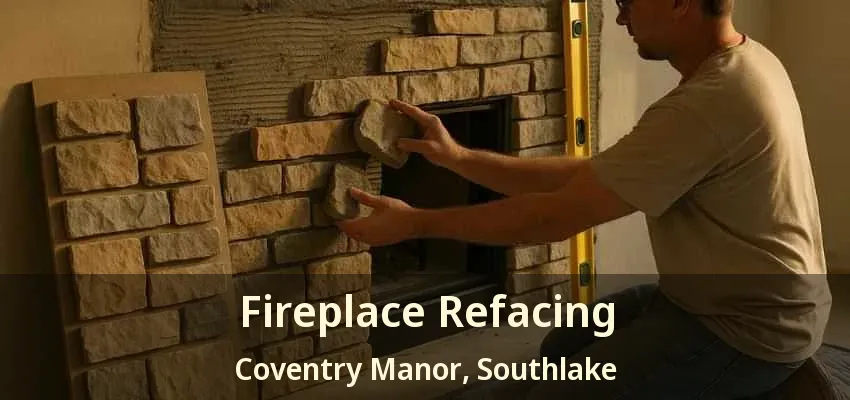 Fireplace Refacing Coventry Manor, Southlake - TX