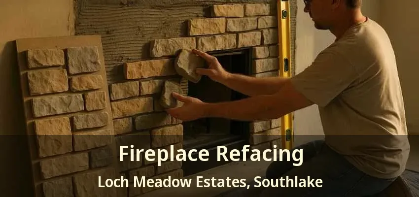 Fireplace Refacing Loch Meadow Estates, Southlake - TX