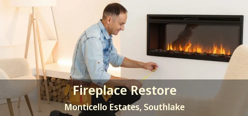 Fireplace Restore Monticello Estates, Southlake - TX