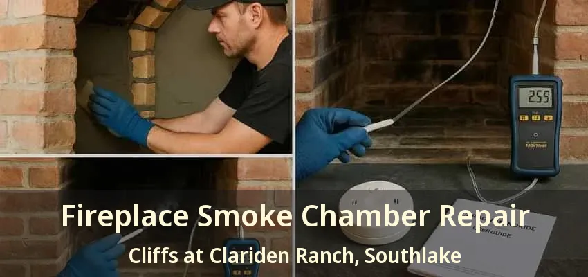 Fireplace Smoke Chamber Repair Cliffs at Clariden Ranch, Southlake - TX