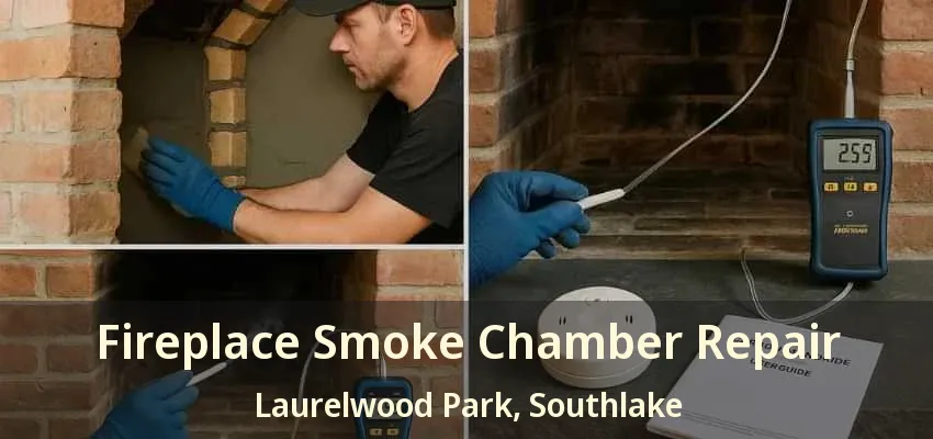 Fireplace Smoke Chamber Repair Laurelwood Park, Southlake - TX