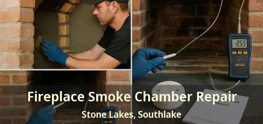Fireplace Smoke Chamber Repair Stone Lakes, Southlake - TX