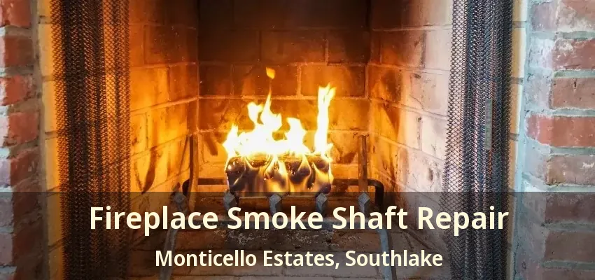 Fireplace Smoke Shaft Repair Monticello Estates, Southlake - TX