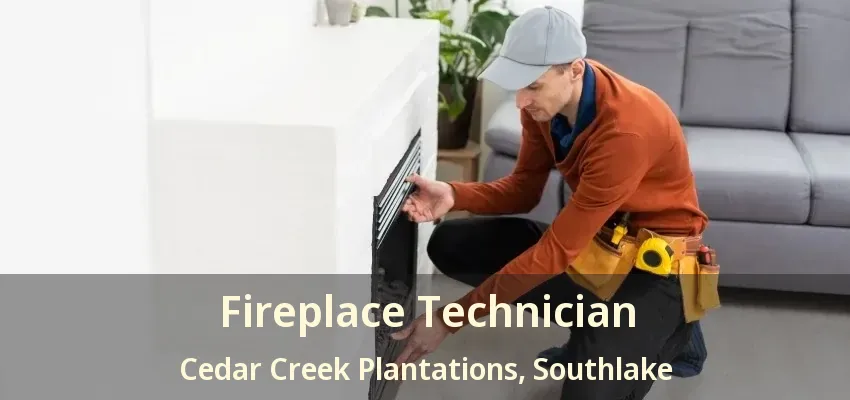 Fireplace Technician Cedar Creek Plantations, Southlake - TX
