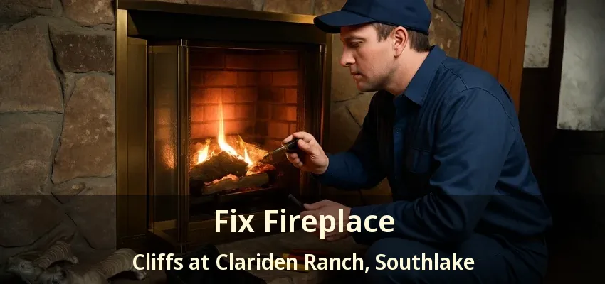 Fix Fireplace Cliffs at Clariden Ranch, Southlake - TX