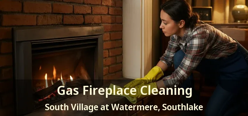 Gas Fireplace Cleaning South Village at Watermere, Southlake - TX