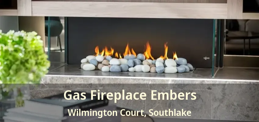 Gas Fireplace Embers Wilmington Court, Southlake - TX