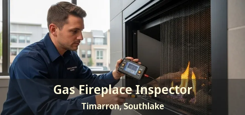 Gas Fireplace Inspector Timarron, Southlake - TX