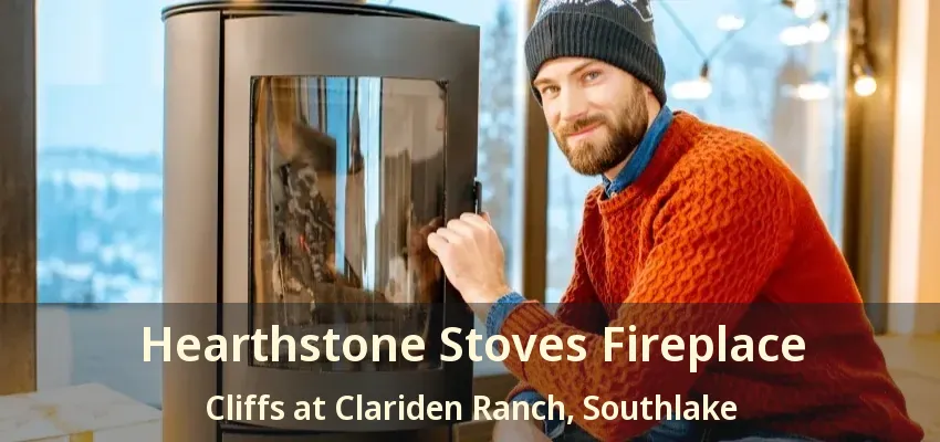 Hearthstone Stoves Fireplace Cliffs at Clariden Ranch, Southlake - TX