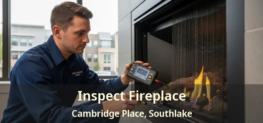 Inspect Fireplace Cambridge Place, Southlake - TX