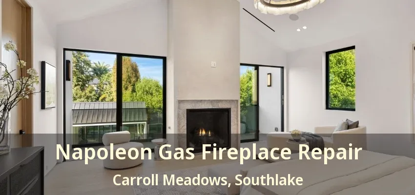 Napoleon Gas Fireplace Repair Carroll Meadows, Southlake - TX