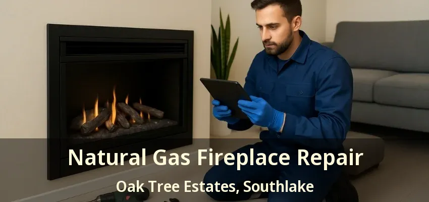 Natural Gas Fireplace Repair Oak Tree Estates, Southlake - TX