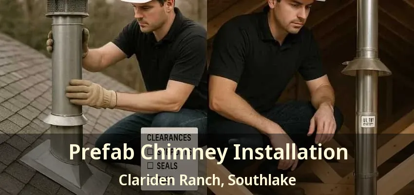 Prefab Chimney Installation Clariden Ranch, Southlake - TX