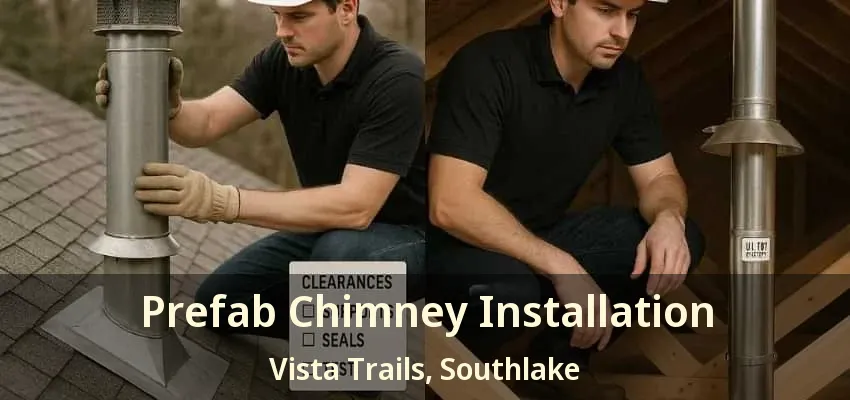 Prefab Chimney Installation Vista Trails, Southlake - TX