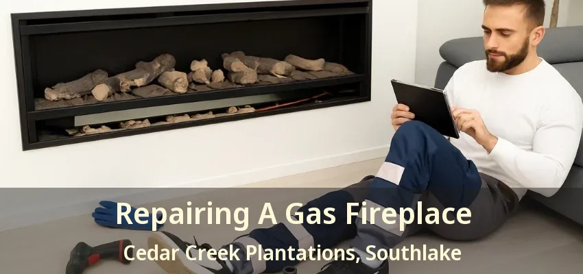 Repairing A Gas Fireplace Cedar Creek Plantations, Southlake - TX