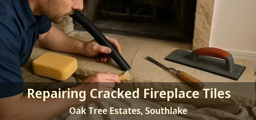 Repairing Cracked Fireplace Tiles Oak Tree Estates, Southlake - TX