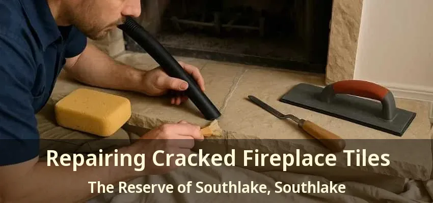 Repairing Cracked Fireplace Tiles The Reserve of Southlake, Southlake - TX