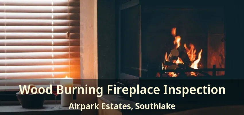 Wood Burning Fireplace Inspection Airpark Estates, Southlake - TX