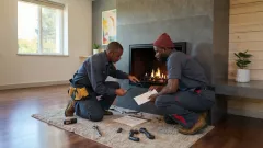 Gas Fireplace Servicing Oak Tree Estates, Southlake